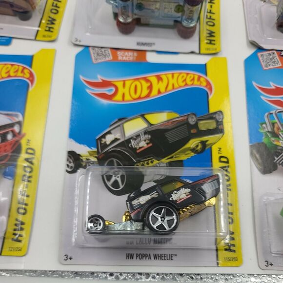 Hot Wheels 2014 & 2015 HW Off-Road Variations Lot Of 9 - Picture 9 of 10